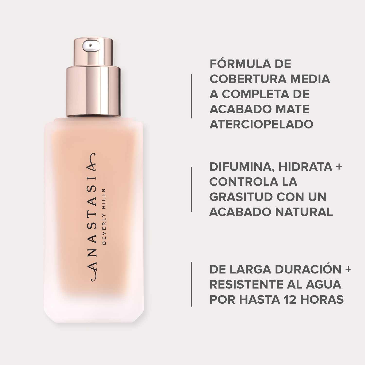 IMPECCABLE FOUNDATION (BASE DE MAQUILLAJE MATTE)